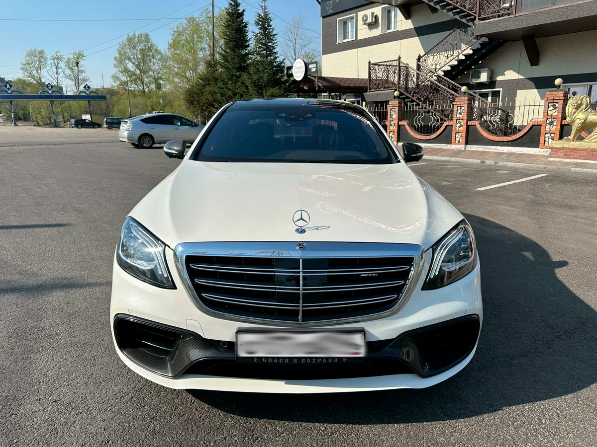 Аренда Mercedes S-klasse AMG